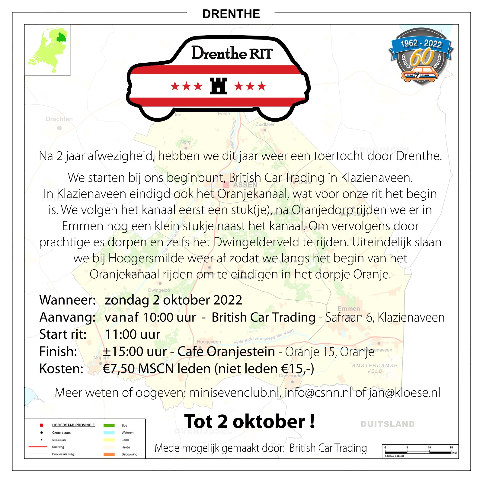 Informatie Drentherit 2022